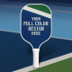 Personalized FlexStrike Pro Fiberglass Pickleball Paddle with White Trim & White Handle - No Minimum Personalized FlexStrike Pro Fiberglass Pickleball Paddle with White Trim & White Handle - No Minimum