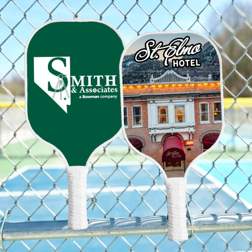 FlexStrike Pro Custom Fiberglass Pickleball Paddle with White Trim & White Handle FlexStrike Pro Custom Fiberglass Pickleball Paddle with White Trim & White Handle