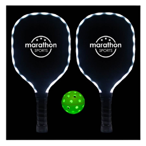 LED Pickleball Set in Mesh Bag