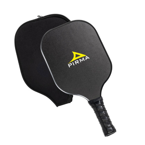 Serve Pro Pickleball Paddle with Cover - One Color Imprint on Bottom of Paddle Serve Pro Pickleball Paddle with Cover - One Color Imprint on Bottom of Paddle