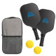 Serve Pro Pickleball Set - One Color Imprint on Paddles and Bag