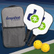 Serve Pro Pickleball Set - Full Color Imprint on Paddles, One Color Imprint on Bag Serve Pro Pickleball Set - Full Color Imprint on Paddles, One Color Imprint on Bag
