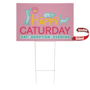 Corrugated Plastic Sign Kit (Double-Sided)