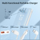 10,000 mAh ApexCharge 6-in-1 Custom Logo Power Bank 10,000 mAh ApexCharge 6-in-1 Custom Logo Power Bank