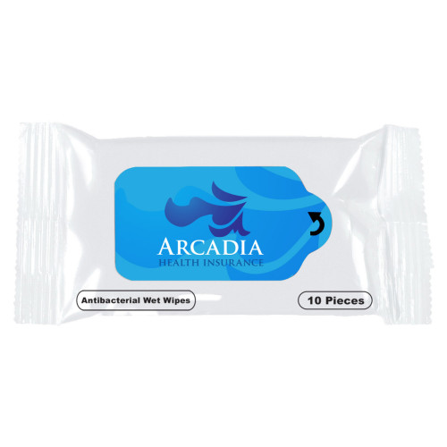 Antibacterial Wet Wipe Packets