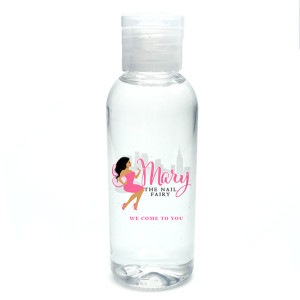Custom Logo Sanitizer 4 Oz Bottles