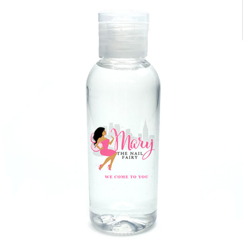 Custom Logo Sanitizer 4 Oz Bottles