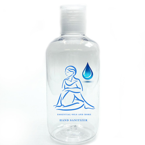 Custom Logo Sanitizer 8 Oz Bottles