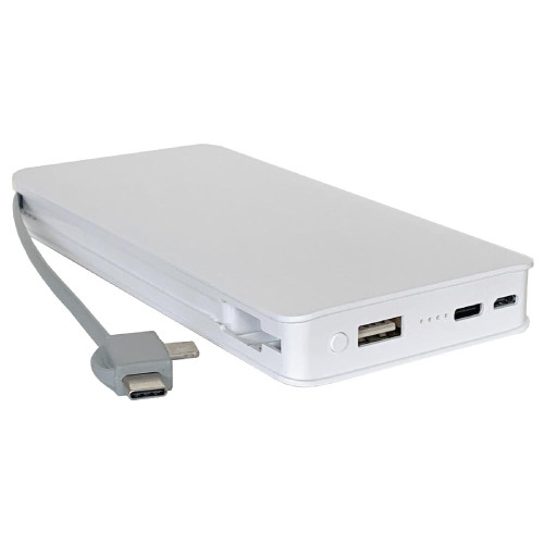 10,000 mAh UL Eco 8-in-1 Combo Charger 10,000 mAh UL Eco 8-in-1 Combo Charger