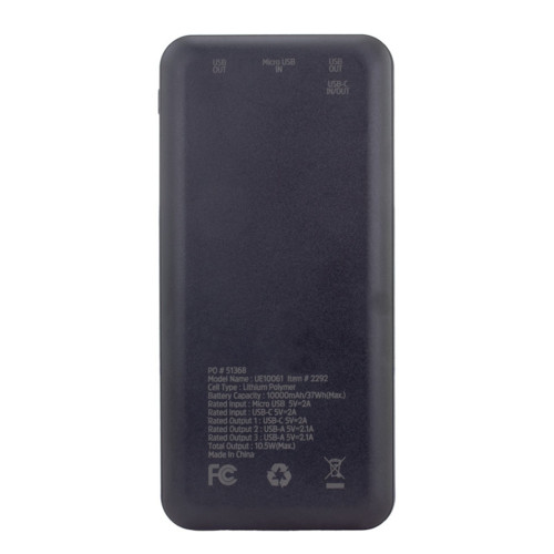 10,000 mAh Energizer® Essential Power Bank