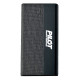 10,000 mAh Linen Cloth Wireless Charging Power Bank