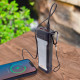 20,000 mAh 2-in-1 Power Bank with Flash Light