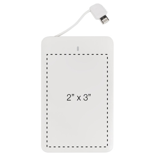 LuxCharge 2,500 mAh 3-in-1 Power Bank
