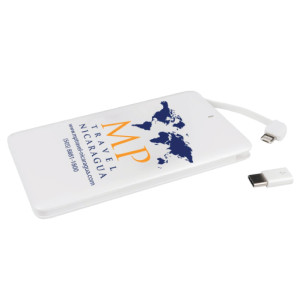 4,000 mAh FlexiCore 4-in-1 Compact Power Bank