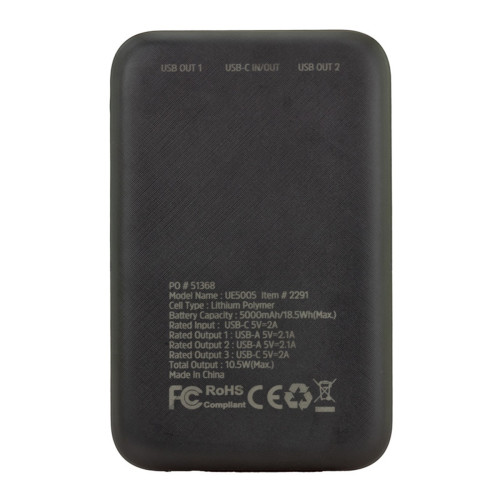 5,000 mAh Energizer® Essential Power Bank 5,000 mAh Energizer® Essential Power Bank