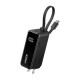Anker® 3-in-1 Power Bank (30W, Fusion, Built-In USB-C Cable)