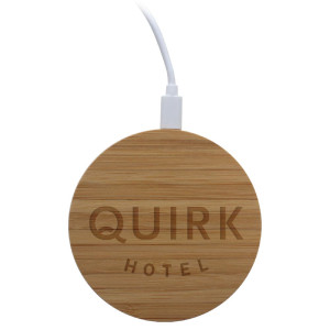Disc Bamboo 15W Wireless Charger