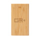 5,000 mAh Bamboo Power Bank & 10W Wireless Charger
