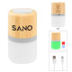 Bamboo Wireless Light-Up Speaker