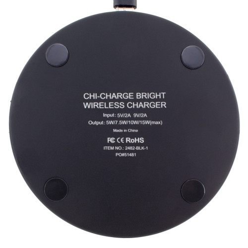 Chi-Charge Bright 15W Wireless Charger Chi-Charge Bright 15W Wireless Charger