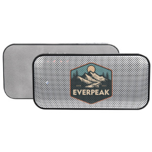 Cutter & Buck® Aluminum Suede Speaker and Power Bank Cutter & Buck® Aluminum Suede Speaker and Power Bank