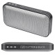 Cutter & Buck® Aluminum Suede Speaker and Power Bank Cutter & Buck® Aluminum Suede Speaker and Power Bank
