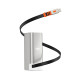 Dynamis Metallic 20,000 mAh High Capacity Power Bank with Retractable Cable
