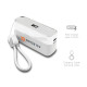 Gemini Two Piece Shareable 10,000 mAh Power Bank with Charging Cable Loop Gemini Two Piece Shareable 10,000 mAh Power Bank with Charging Cable Loop