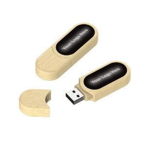 Lux Glow Wood USB Flash Drive Lux Glow Wood USB Flash Drive