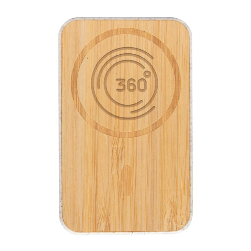 Mag Max Bamboo Wireless Charger Power Bank Mag Max Bamboo Wireless Charger Power Bank