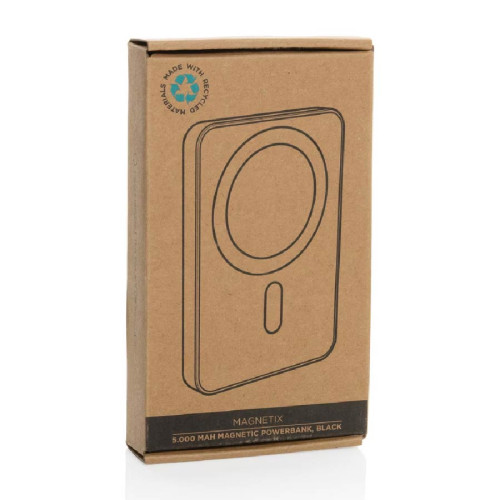 Magnetix RCS Recycled Plastic 5,000 mAh Magnetic Power Bank Magnetix RCS Recycled Plastic 5,000 mAh Magnetic Power Bank