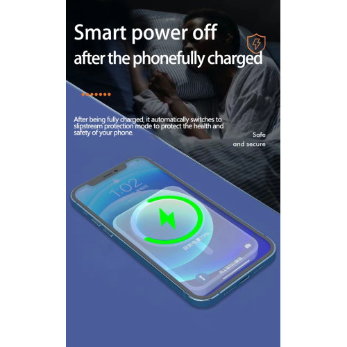 5,000 mAh MagnetoCharge Mag Safe Magnetic Wireless Charging Power Bank 5,000 mAh MagnetoCharge Mag Safe Magnetic Wireless Charging Power Bank