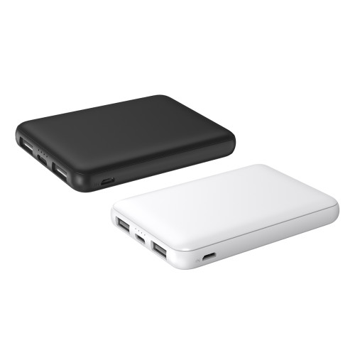 Pocket Power 5,000 mAh UL Mini Power Bank with Type C and Dual USB Ports Pocket Power 5,000 mAh UL Mini Power Bank with Type C and Dual USB Ports