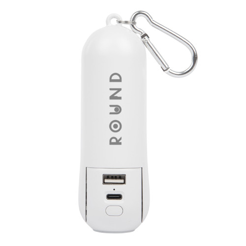 Rechargeable Power Bank with Fan & Flashlight
