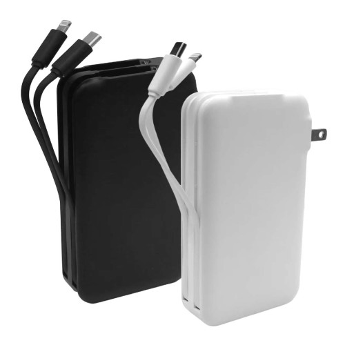 PowerPlus 10,000 mAh 5 in 1 Power Bank and PD Wall Charger