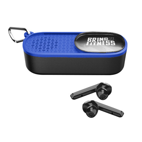 Power Slide Wireless Earbuds & Speaker