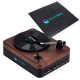 Turntable Wireless Speaker with Custom Record Envelope Turntable Wireless Speaker with Custom Record Envelope