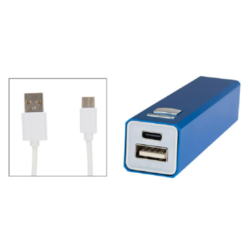 UL Listed 2,200 mAh On-The-Go Power Bank 2.0 UL Listed 2,200 mAh On-The-Go Power Bank 2.0