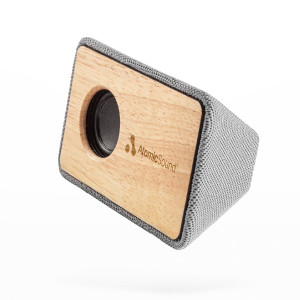 Wood and Fabric Bluetooth Speaker