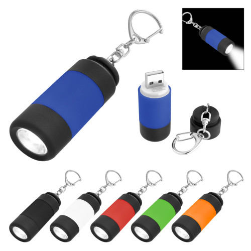 Rechargeable LED Light Key Chain