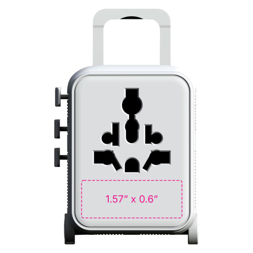Xoopar Luggie World Travel Adapter