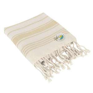 Embroidered Bungalow Beach Towel