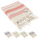 Embroidered Bungalow Beach Towel Embroidered Bungalow Beach Towel