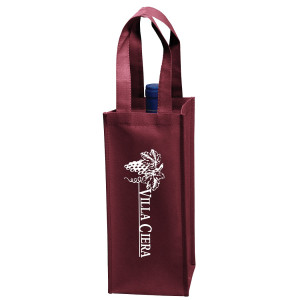 Vineyard Collection 1 Bottle Non-Woven Wine Tote Bag Vineyard Collection 1 Bottle Non-Woven Wine Tote Bag