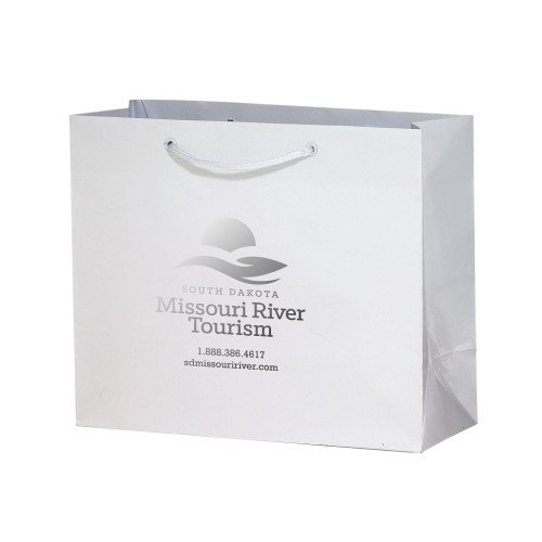 Gloss Laminated Euro Tote Bag - 9x3x7