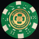 Hot Stamp Poker Chip